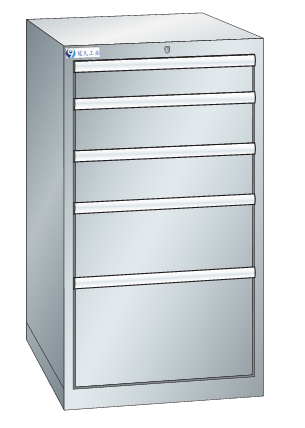 B-1051五抽車間用帶鎖重型